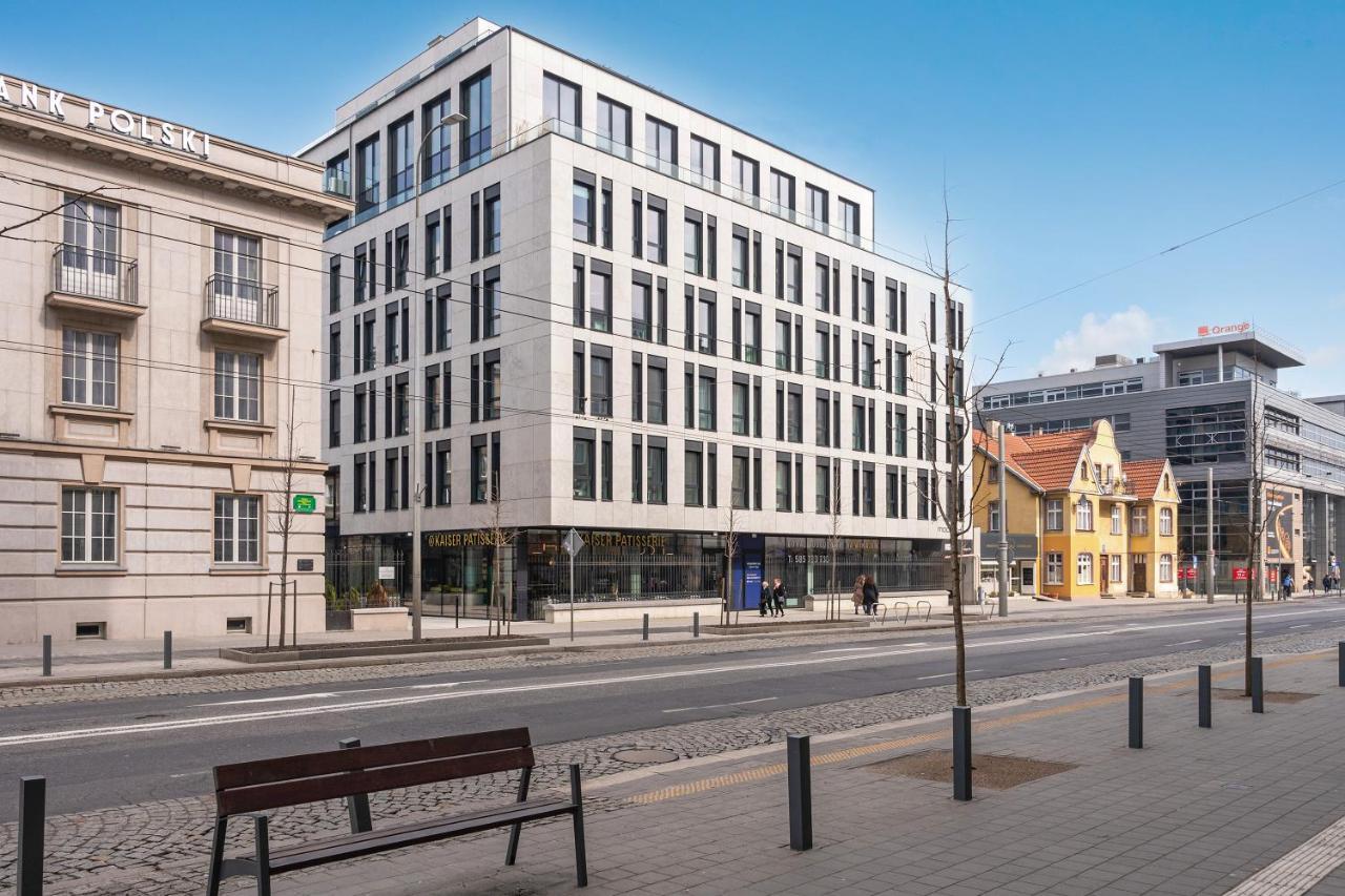Bank Polski City Center Apartment With Parking By Lion Apartments Gdyně Exteriér fotografie